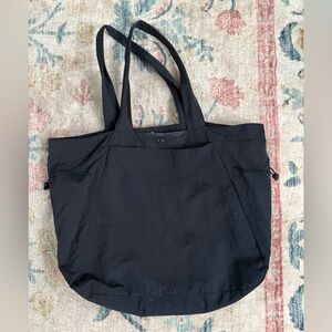 Lululemon Black Tote Bag